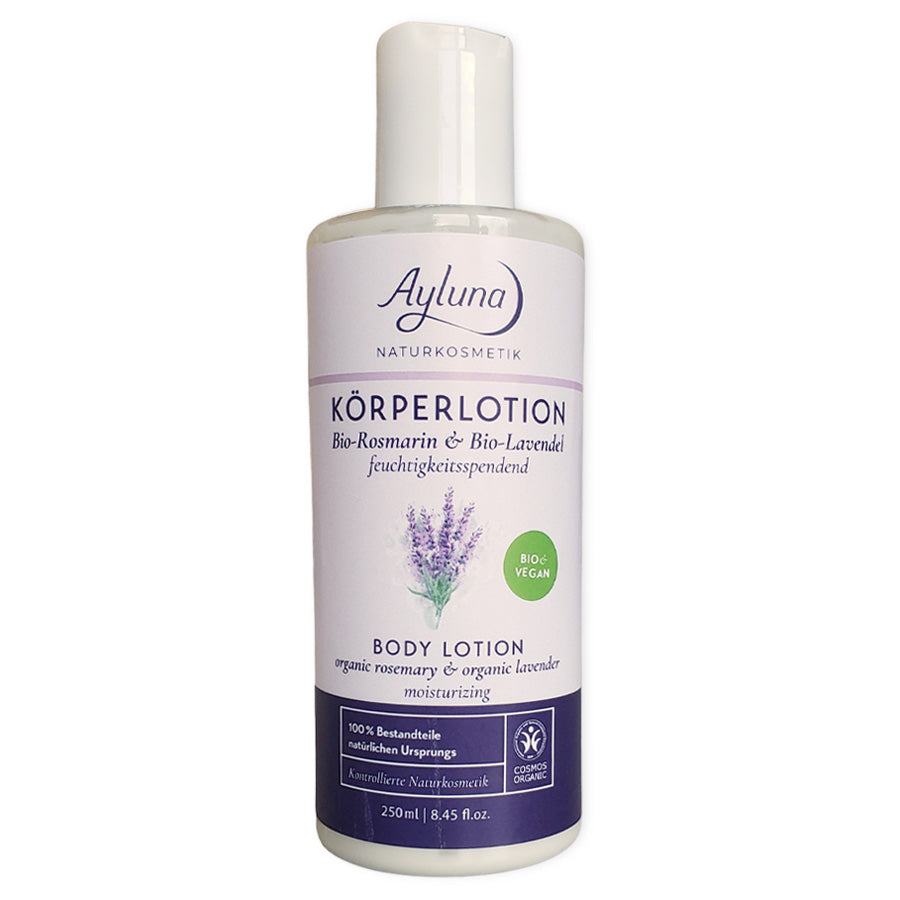 Ayluna Körperlotion Bio-Rosmarin & Bio-Lavendel Feuchtigkeitsspendend Bio 250ml