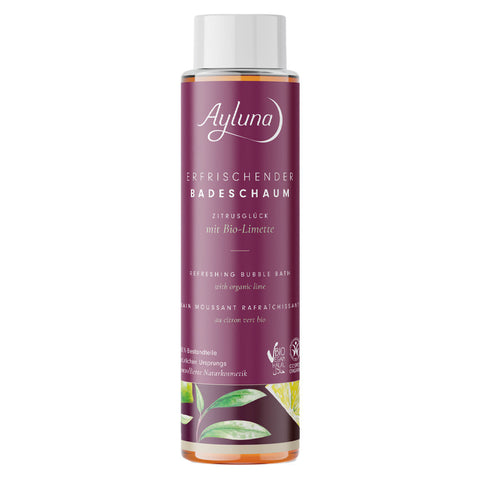 Ayluna Citrus Happiness - Refreshing Bath Foam with Organic Lime Organic 400ml 