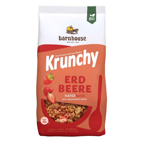 Barnhouse Bio Krunchy Erdbeer 375g