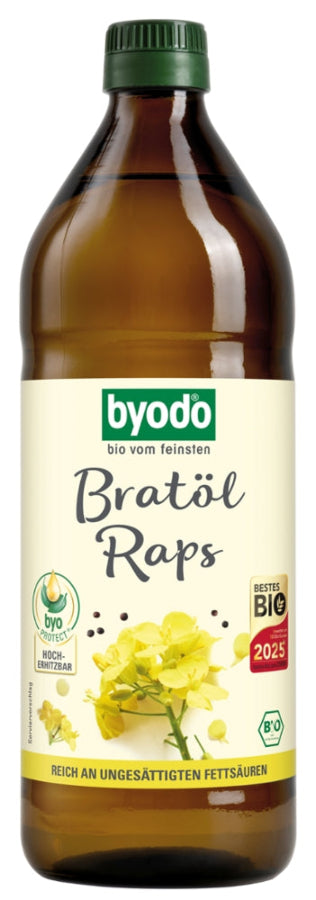 BYODO Bratöl Raps 750ml MHD 23.04.2026