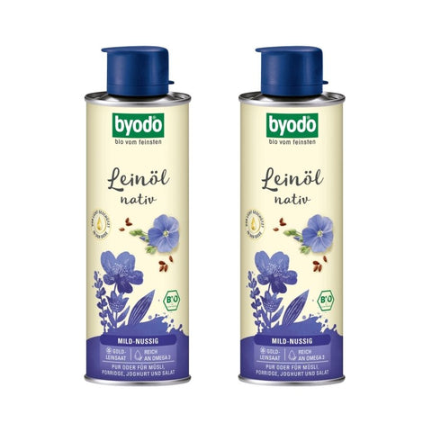 BYODO Virgin Linseed Oil organic (2X250ml)
