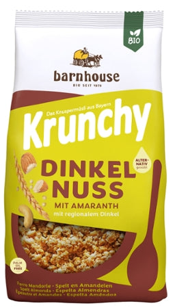 Barnhouse Bio Krunchy Dinkel-Nuss mit Amaranth 375g