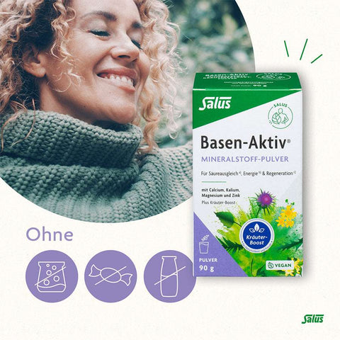 Salus Basen-Aktiv Mineralstoff-Kräuterextrakt-Pulver 90g