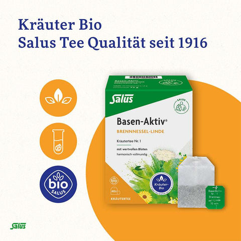 Salus Bio Basen-Aktiv Tee Nr. 1 40FB