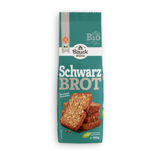 Bauck Mühle Schwarzbrot (glutenfrei) 500g Bio
