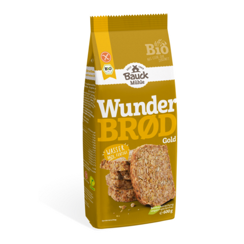 Bauck Mühle Wunderbrot Gold (glutenfrei) 600g Bio