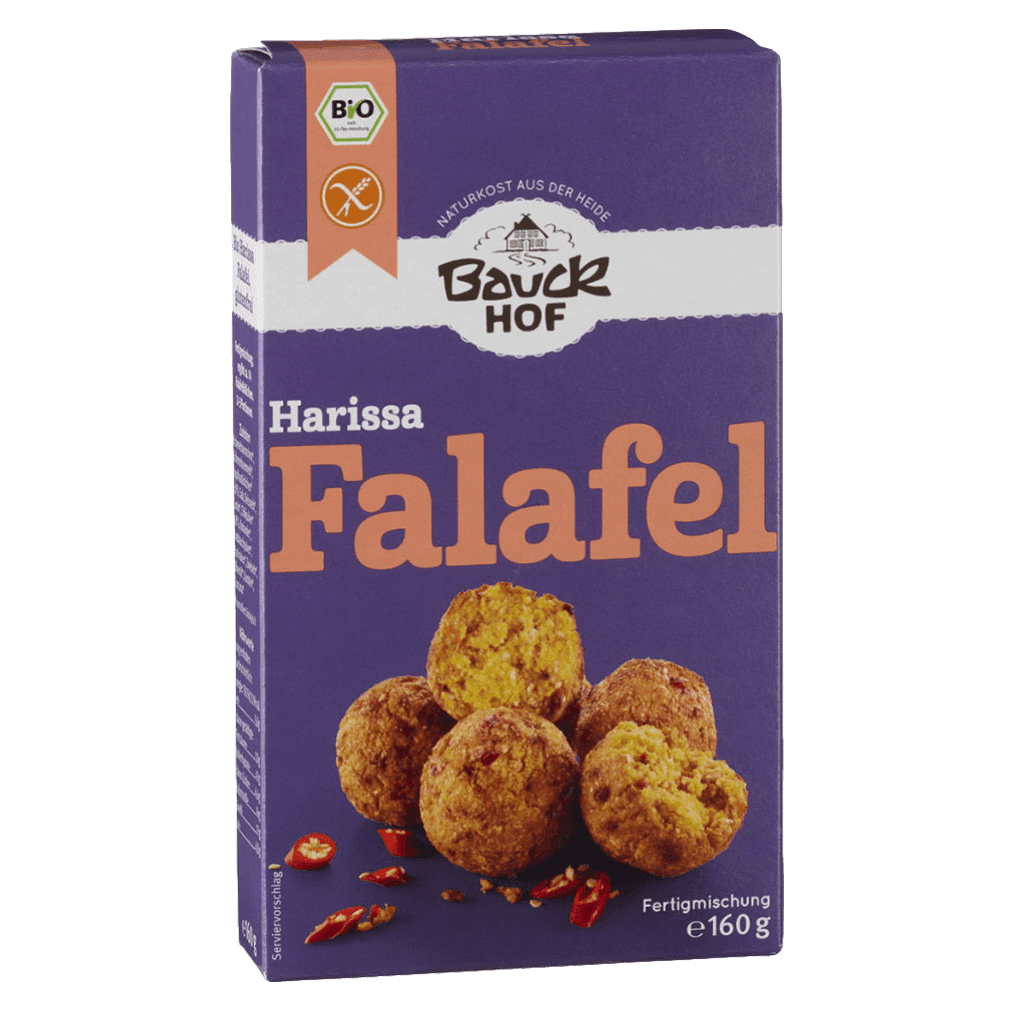 Bauckhof Harissa-Falafel 