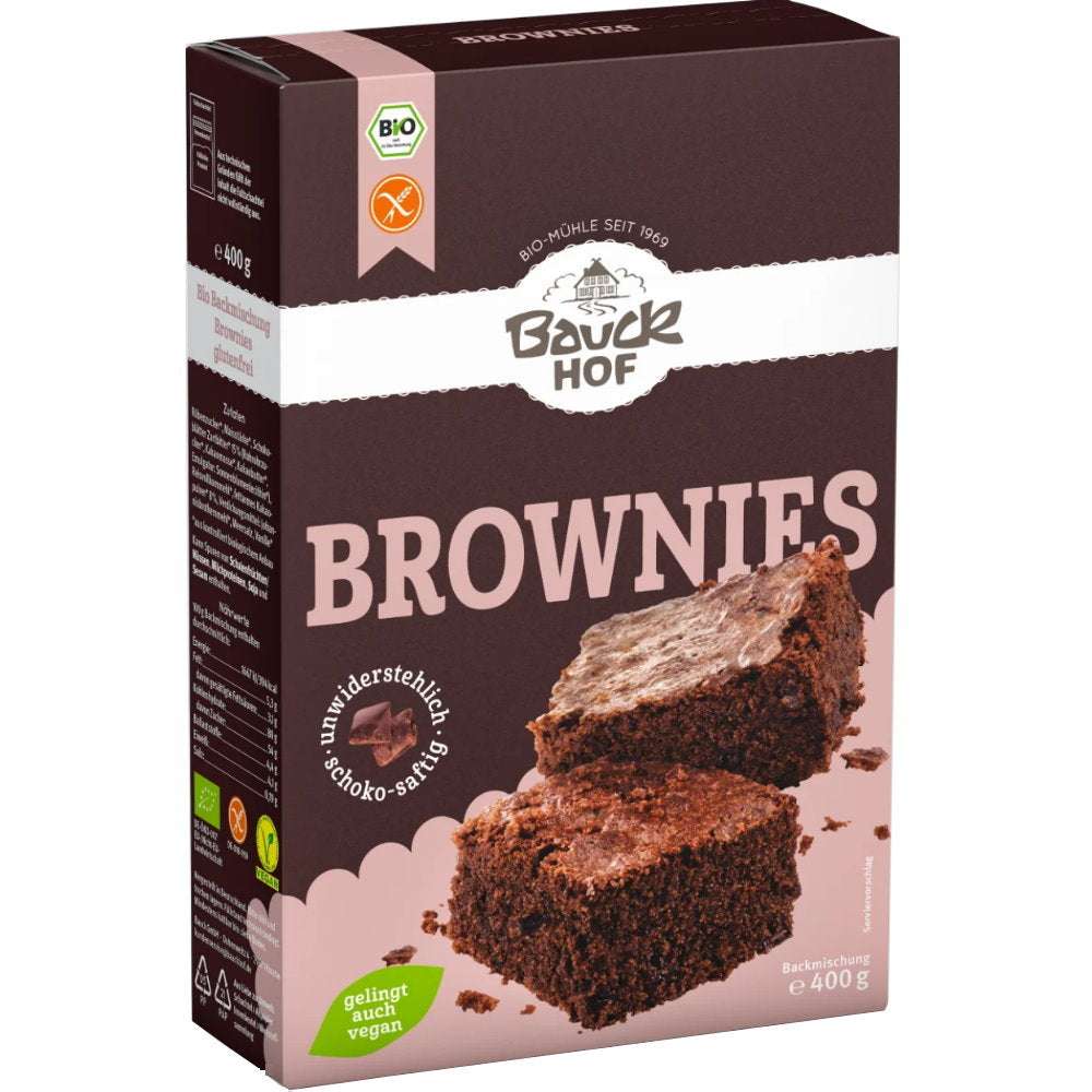 Bauckhof Brownies 400g Bio - glutenfrei