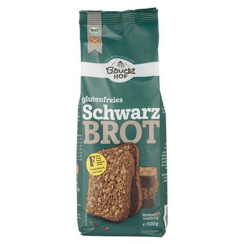 Bauck Mühle Schwarzbrot (glutenfrei) 500g Bio
