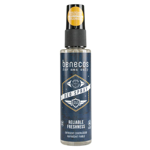 Benecos MEN Deo Spray Reliable Freshness ,75ml Bio