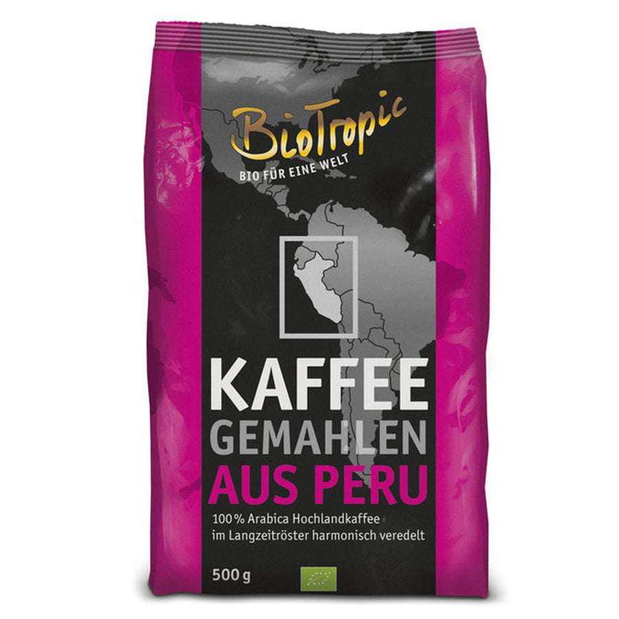 BioTropic Röstkaffee gemahlen Peru 500g