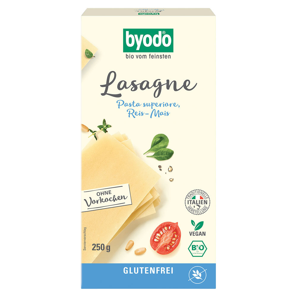 BYODO Lasagne Reis-Mais 250 g