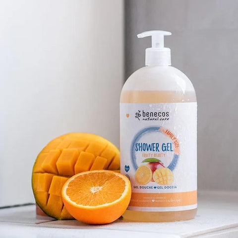 benecos FRUITY BEAUTY Shower Gel Family Size Bio 950ml