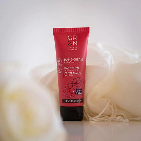 GRN [GRÜN] Handcreme Reichhaltige Pflege BIO-OLIVE & BIO-TRAUBE 75ml