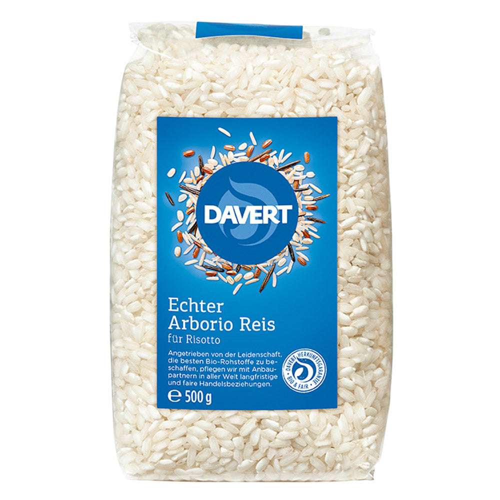 DAVERT Arborio Reis für Risotto 500g Bio