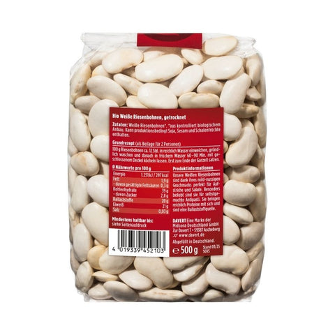 Davert Weiße Riesenbohnen 500g