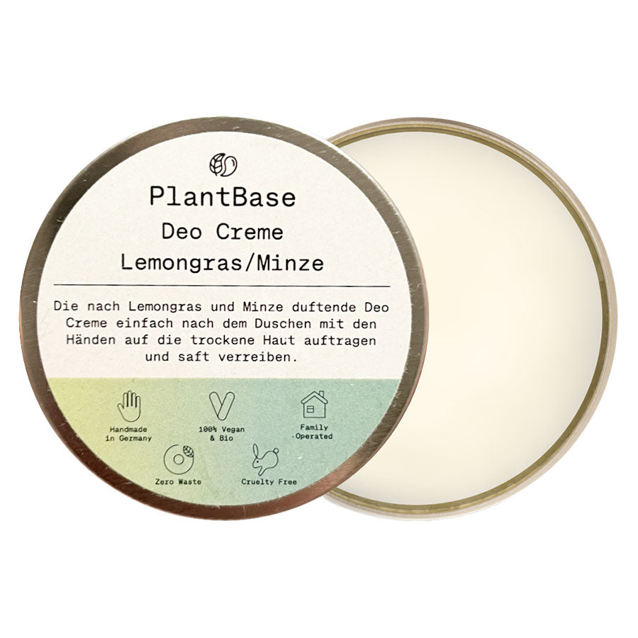 PlantBase Deo Lemongrass/ Minze Bio