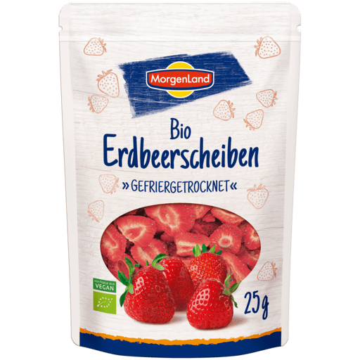 Morgenland Bio Erdbeeren gefriergetrocknet 25g