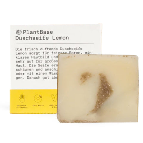 PlantBase Duschseife Lemon Bio 100g