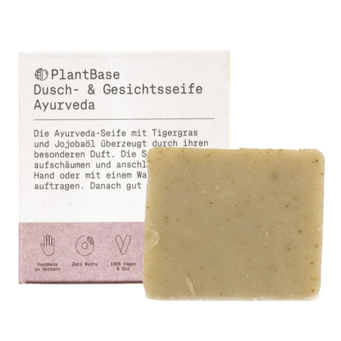 PlantBase Dusch- & Gesichtsseife Ayurveda 100g