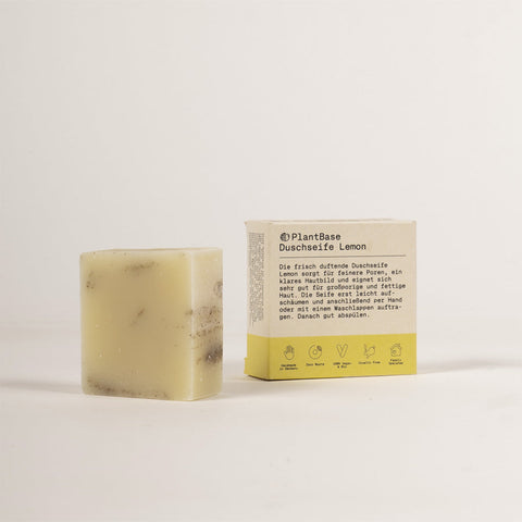 PlantBase Duschseife Lemon Bio 100g