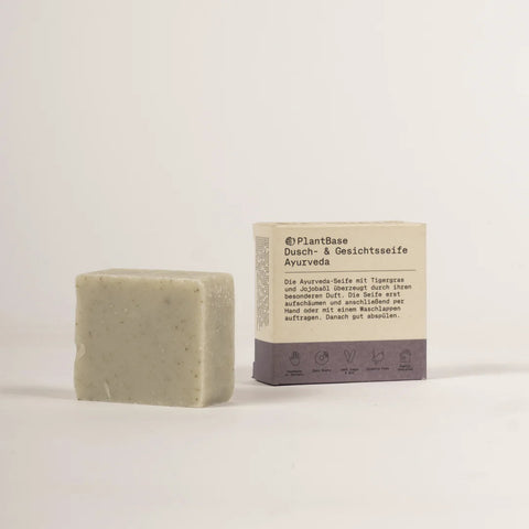 PlantBase Dusch- & Gesichtsseife Ayurveda 100g