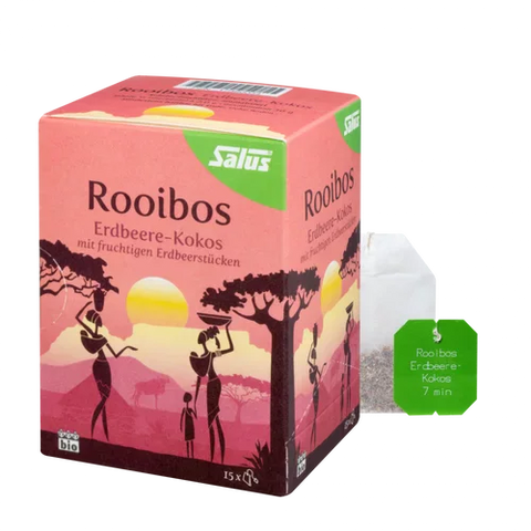 Salus Rooibos Erdbeer Kokos Bio 15 Filterbeutel 30g