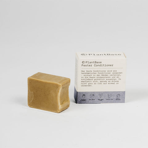 PlantBase Solid Conditioner Organic 100g