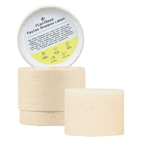 PlantBase Festes Shampoo Lemon Bio 60g