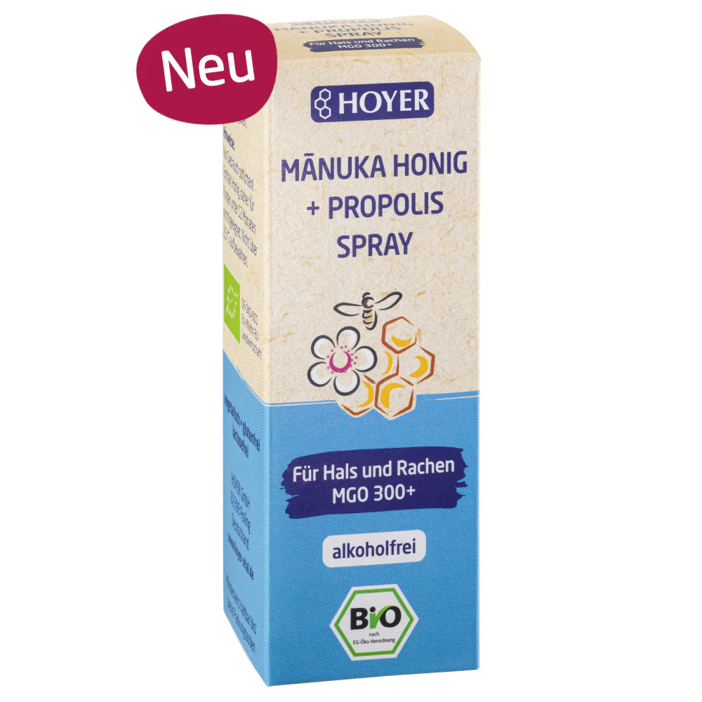 Hoyer Manuka Honig  Propolis Spray alkoholfrei Bio 20ml