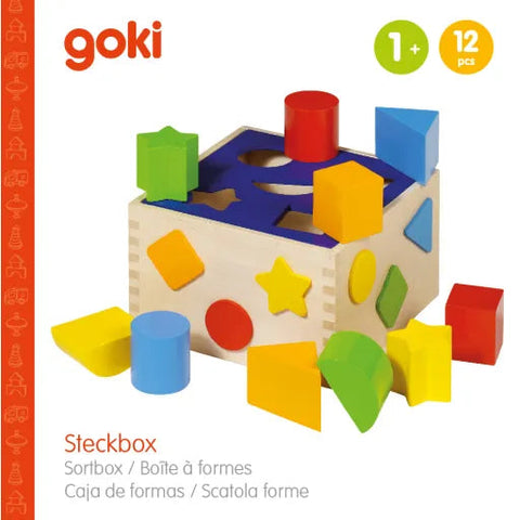 GOKI Sort Box Steckbox aus Holz