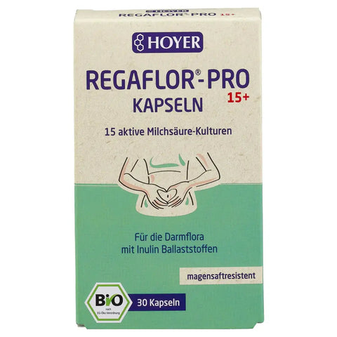 Hoyer REGAFLOR-PRO 15+ Capsules Organic 12g
