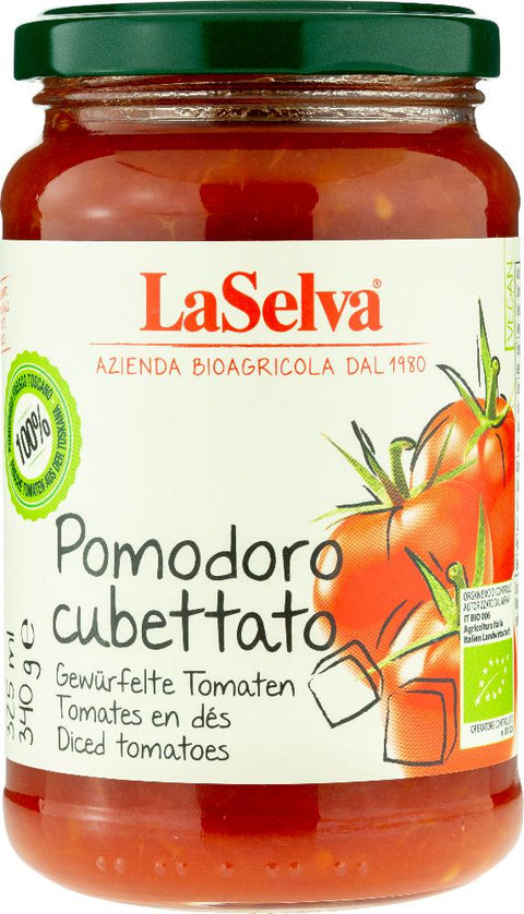 LaSelva Tomato Cubes - Cubettato 340 g organic 