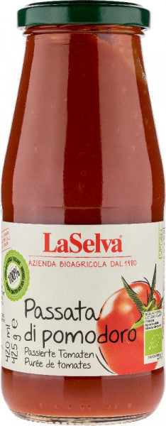 LaSelva Passata di pomodoro - Passata tomato - 425 g organic