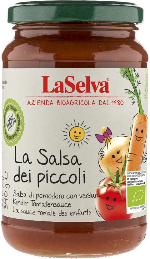 LaSelva Children's Tomato Sauce 340 g organic 