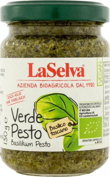 LaSelva Pesto Verde 130 g organic 