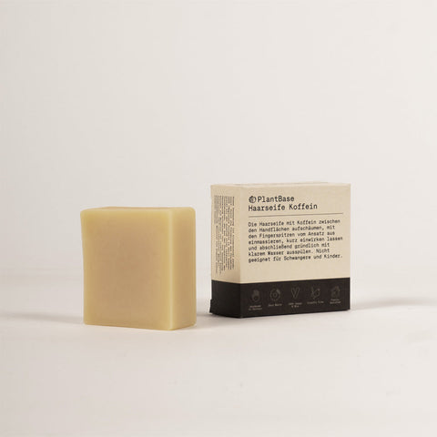 PlantBase Haarseife Koffein Bio 100g