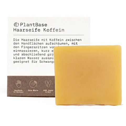 PlantBase Haarseife Koffein Bio 100g