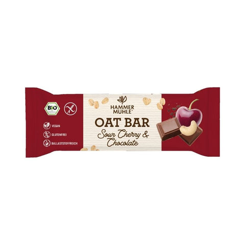 Hammermühle Oat Bar Sour Cherry & Choco Bio, 45g