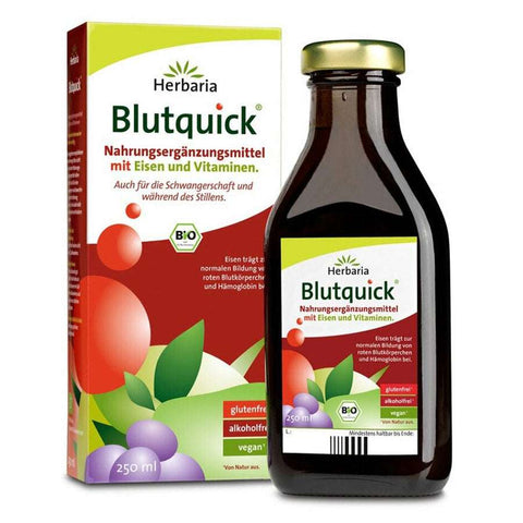Herbaria Blutquick Karton 16X250ml BIO