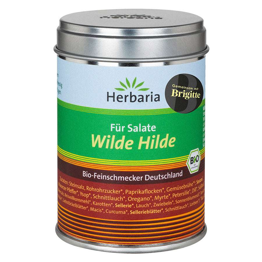 Herbaria Wilde Hilde bio (100 g Dose) in Kooperation mit Brigitte - für Salate