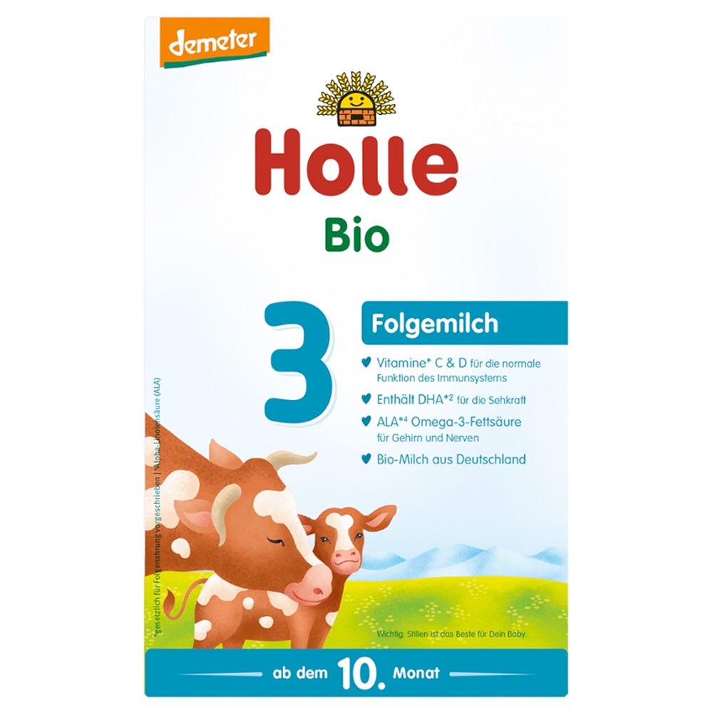 Holle Bio - Folgemilch 3 600g Demeter