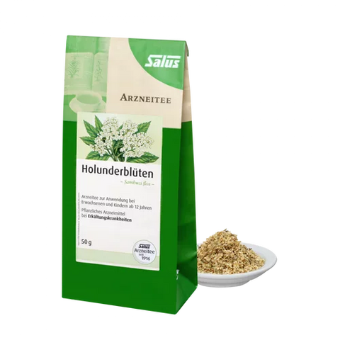 Salus Holunderblüten Tee Bio, Sambuci flos 50g