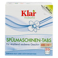 Klar Spülmaschinen-Tabs Ohne Duft 25 St. , 500 g