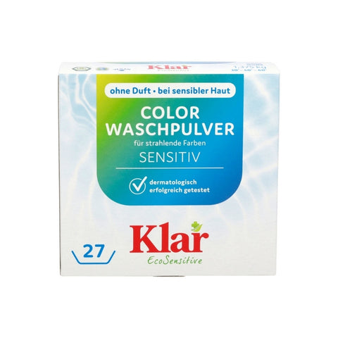 Klar Pulverwaschmittel Color, 1,375 kg