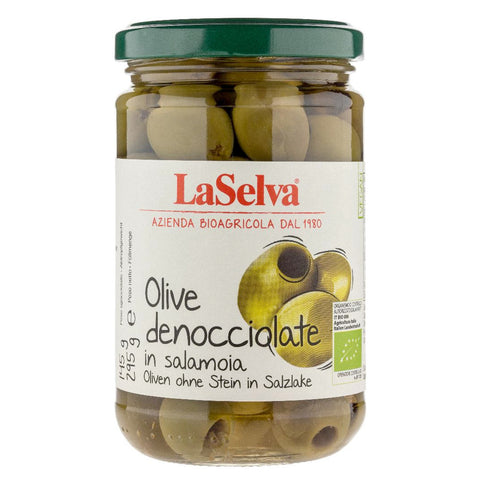 LaSelva olives without stone 295 g organic