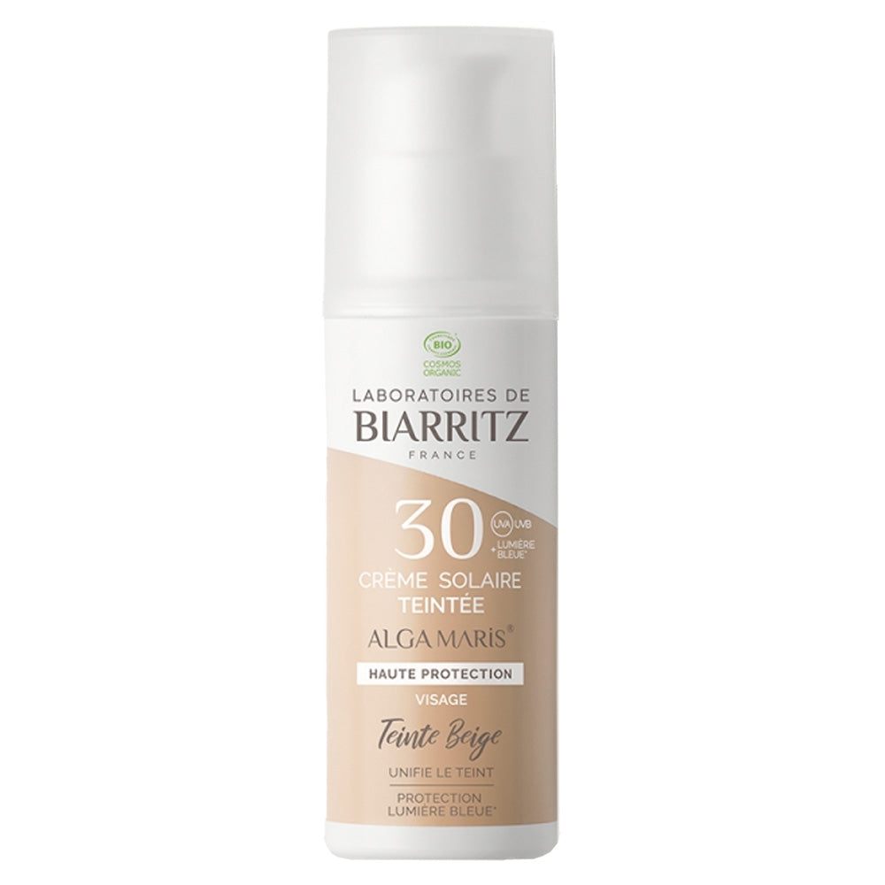 Laboratoires de Biarritz Getönte Sonnencreme LSF30 Beige Bio 50ml