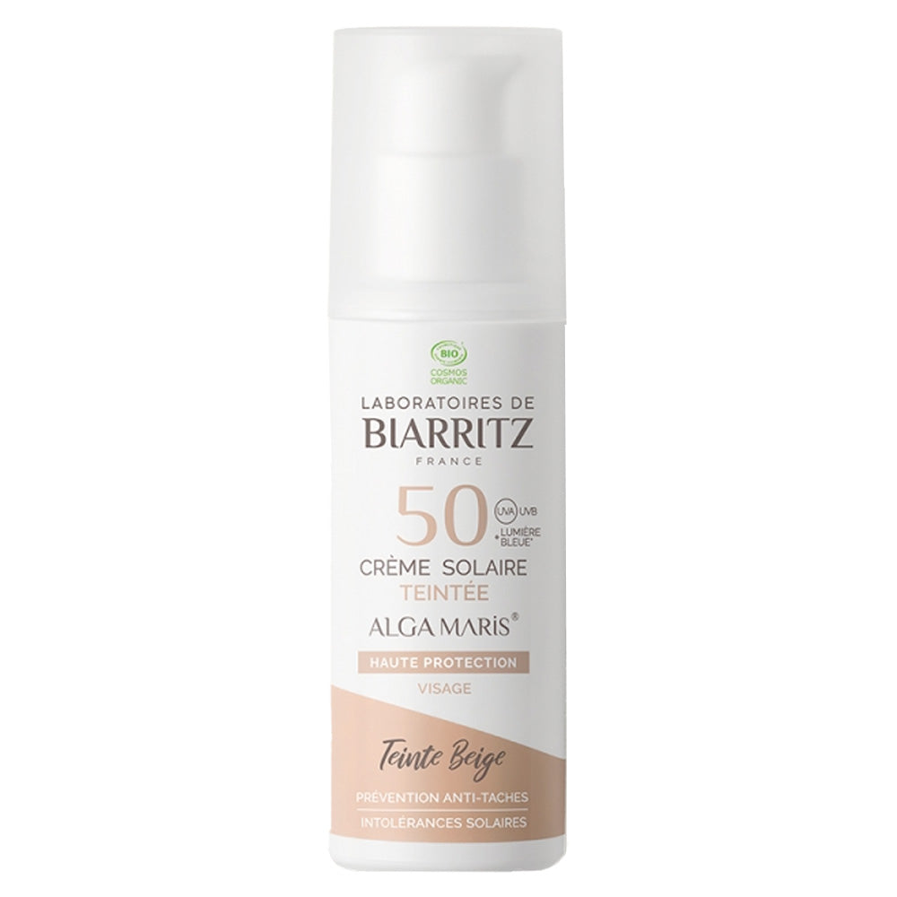 Laboratoires de Biarritz Getönte Sonnencreme LSF50 Beige Bio 50ml