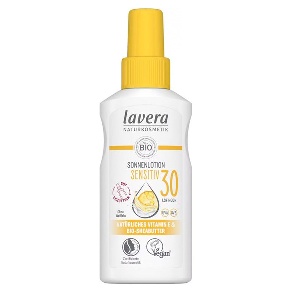 Lavera Sonnenlotion Sensitiv LSF 30 Bio 100ml