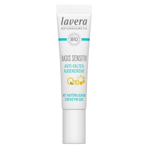 Lavera basis sensitive anti-wrinkle eye cream Q10 organic 15ml